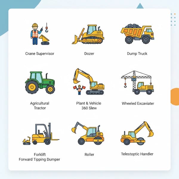 Illustrations of various CPCS plant operation machinery and supervisors.